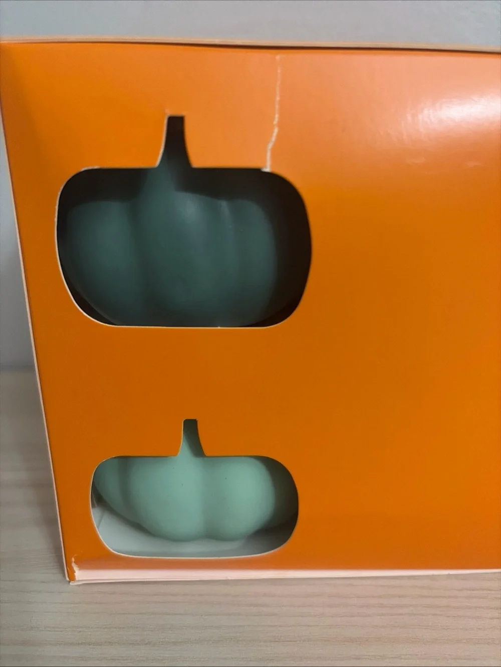 Decorative Pumpkin Set - Black, Green, Cream, Teal